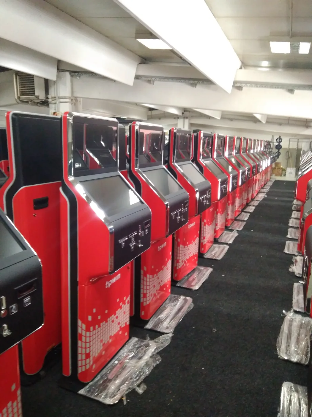 Omax betting terminals in the assembly hall