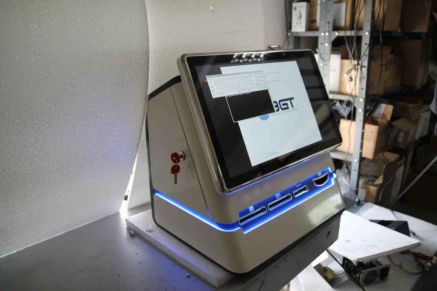 Bar-top betting terminal