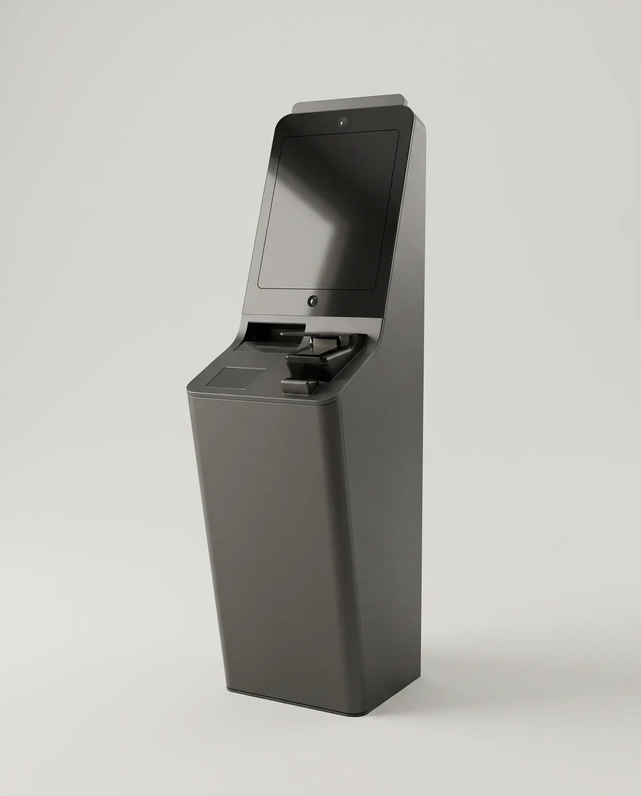 Identity kiosk, studio render