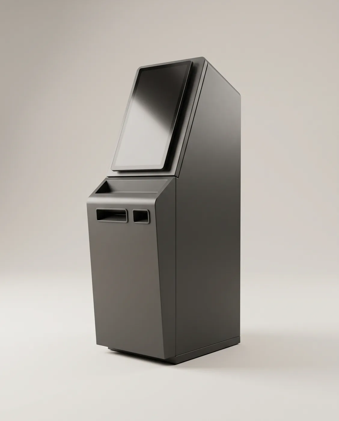 Cash redemption terminal, studio render