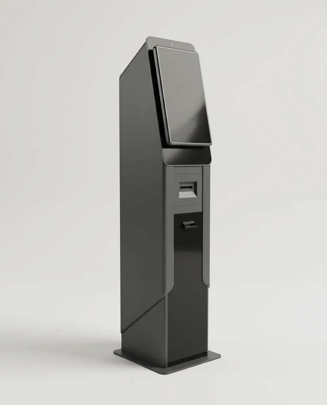 Crypto ATM housing, studio render