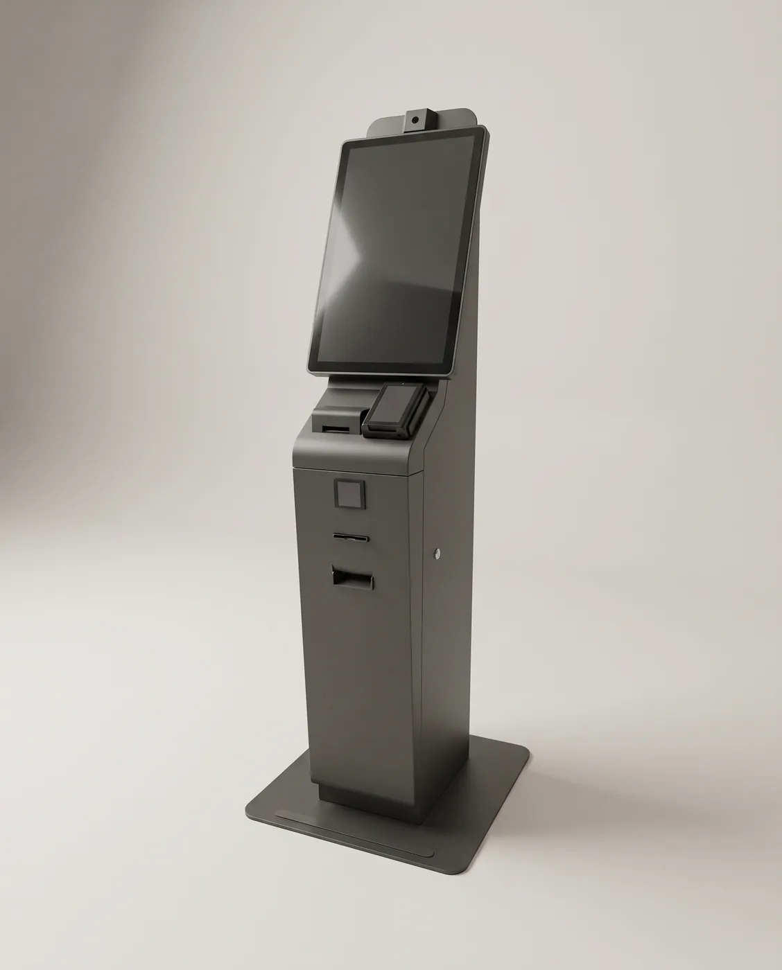 Slim redemption terminal, studio render