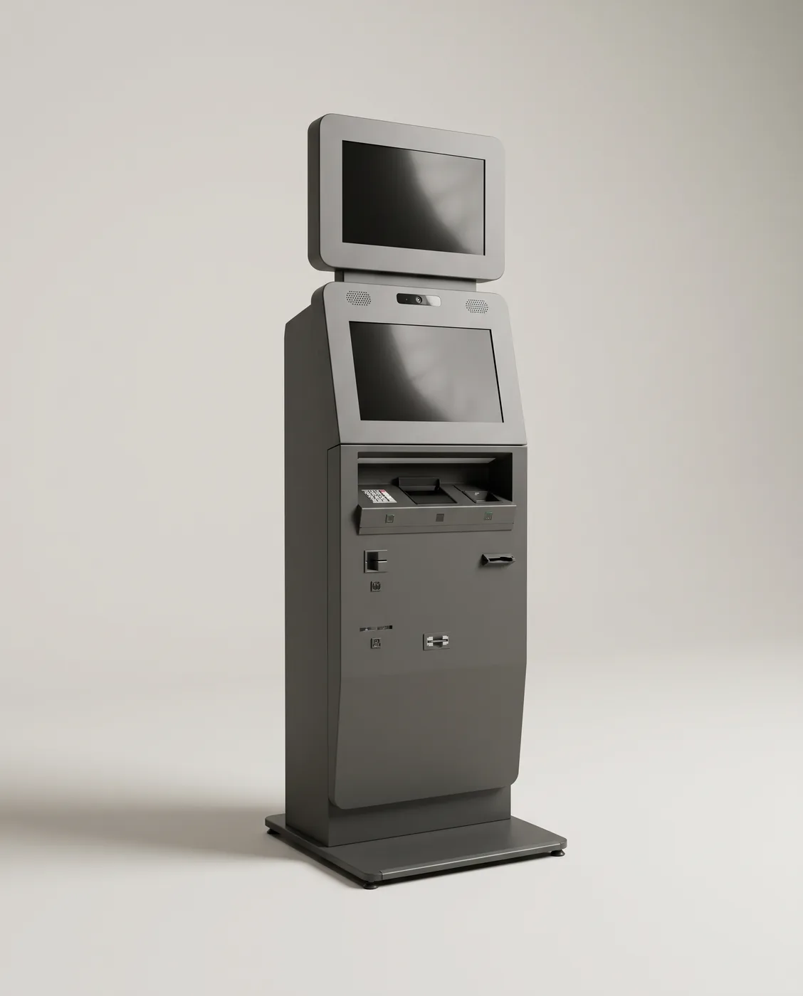 e-Visa kiosk, studio render